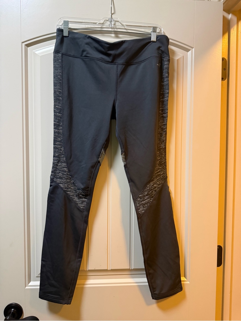 bcg Athletic Leggings with Heathered Side Panels